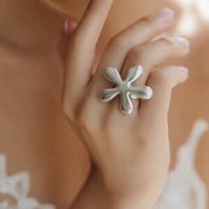 Bague en argent étoile de mer BGETLMR1