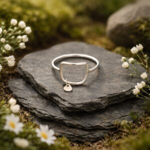 Bague en argent simple BGARGSMPL4