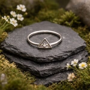 Bague en argent simple BGARGSMPL5