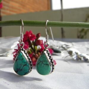 Boucle d’oreille et Turquoise BOTRQS1