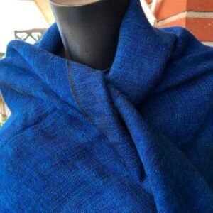 Châle Uni Bleu CHLBLU1