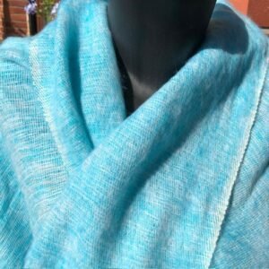 Châle Uni Bleu Turquoise CHLTURQUOI1