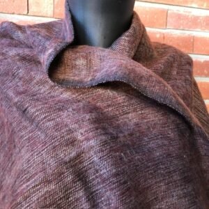 Châle Uni Marron CHLMRN1