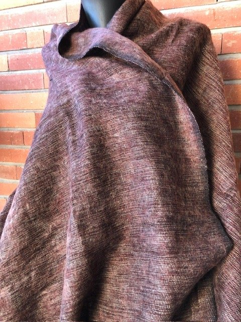 Châle Uni Marron CHLMRN1 – Image 3