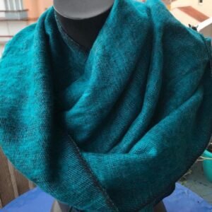 Châle Uni Vert canard CHLVRTCNRD1