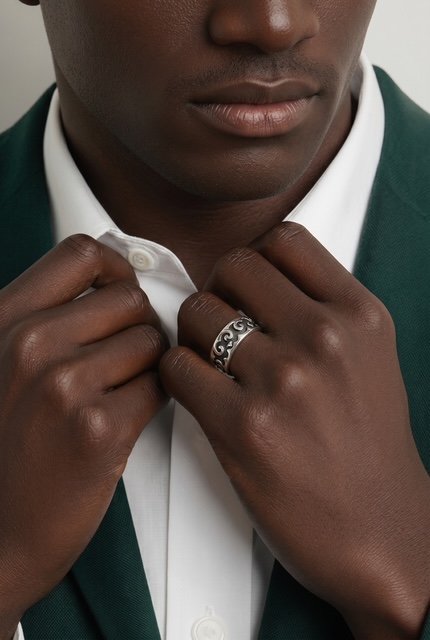Bague en argent Namasté BGNAMS3 – Image 4