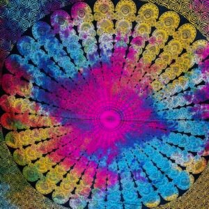 Tenture Mandala multicoleur TENMANMLTI01