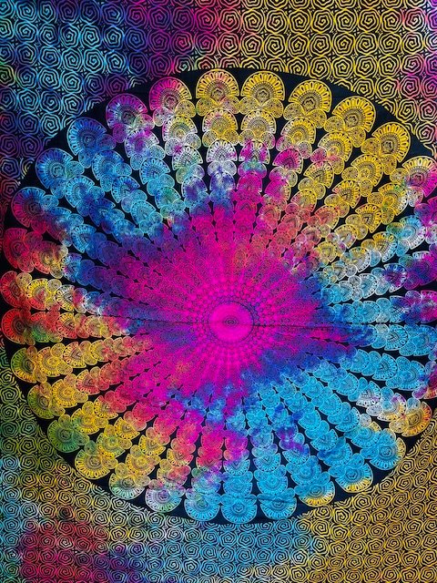 Tenture Mandala multicoleur TENMANMLTI01 – Image 2