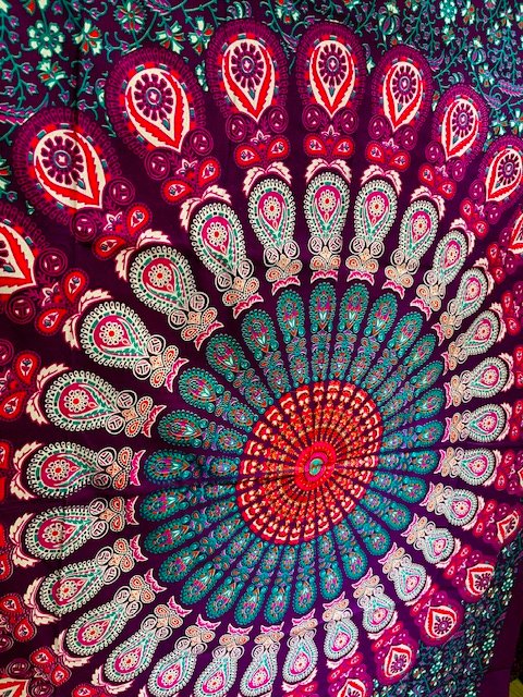 Tenture Mandala multicoleur TENMANDLMAUV01 – Image 4