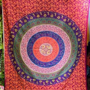 Tenture Mandala multicoleur TENMANFLRL01