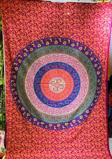 Tenture Mandala multicoleur TENMANFLRL01 – Image 2