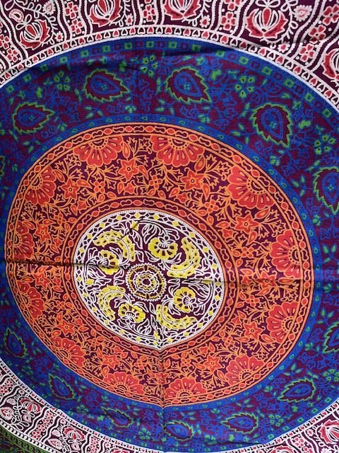 Tenture Mandala multicoleur TENMANFLRL01 – Image 3