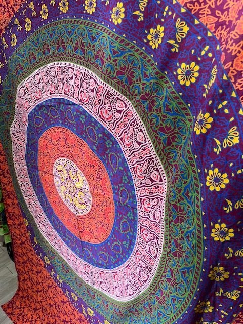 Tenture Mandala multicoleur TENMANFLRL01 – Image 4